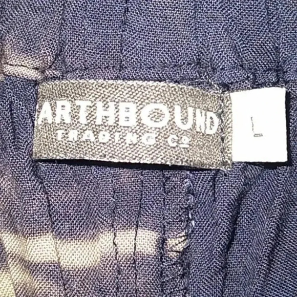 Earthbound Blue Tie Dye Pants - Picture 3 of 3